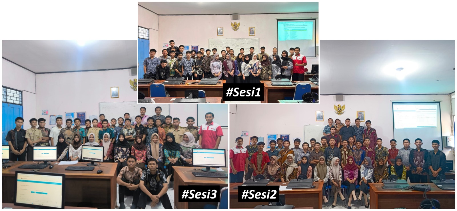 Sertifikasi MikroTik - SMK Muhammadiyah 1 Purbalingga: 85 Siswa TKJ Lulus